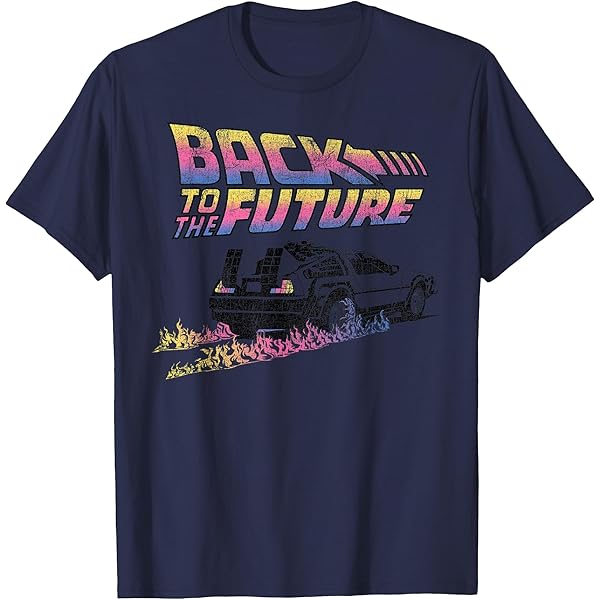 Amazon.com: Back To the Future Movie Poster Classic T-Shirt